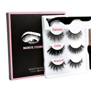 Magnetic false eyelashes