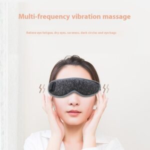 USB Vibration Heating Massage Eye Mask Blackout Sleep Eye Protection