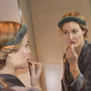 Heatless Curly Hair Stick Flannel Wash Face